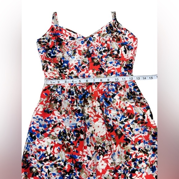 J Crew Floral Mini Dress Size 00 - Picture 6 of 10